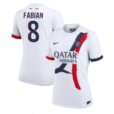 Paris Saint-Germain Fabian Ruiz #8 Bortatröja Dam 2024-25 Korta ärmar